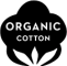 organic cotton symbol logo sign